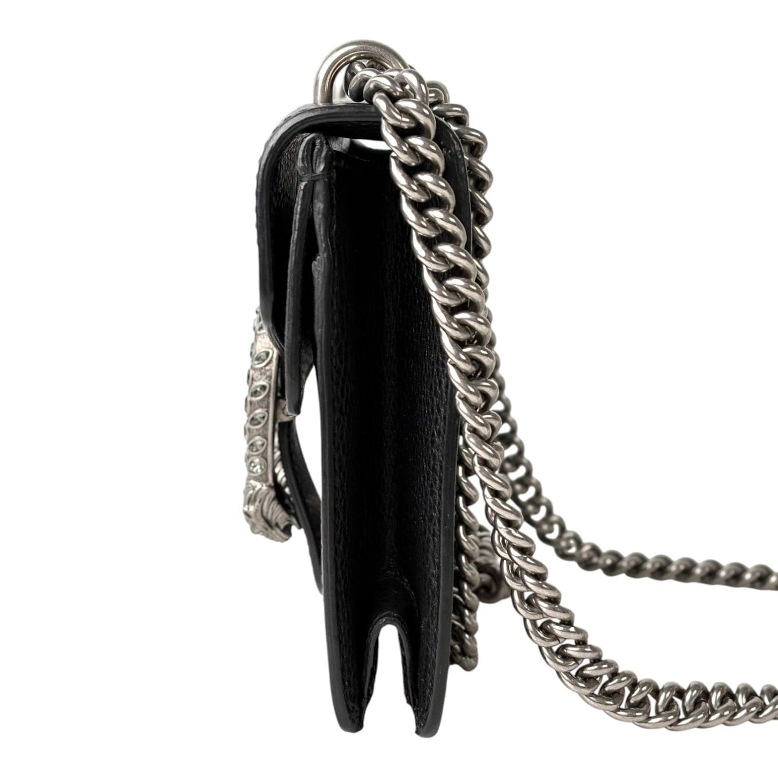 Gucci Gucci Dionysus Black Leather Mini