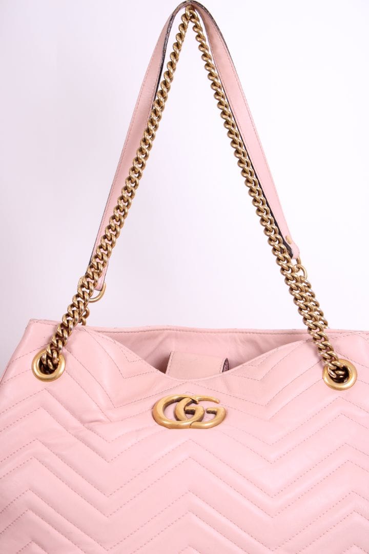Gucci Gucci GG Marmont Shoulder Bag Pink