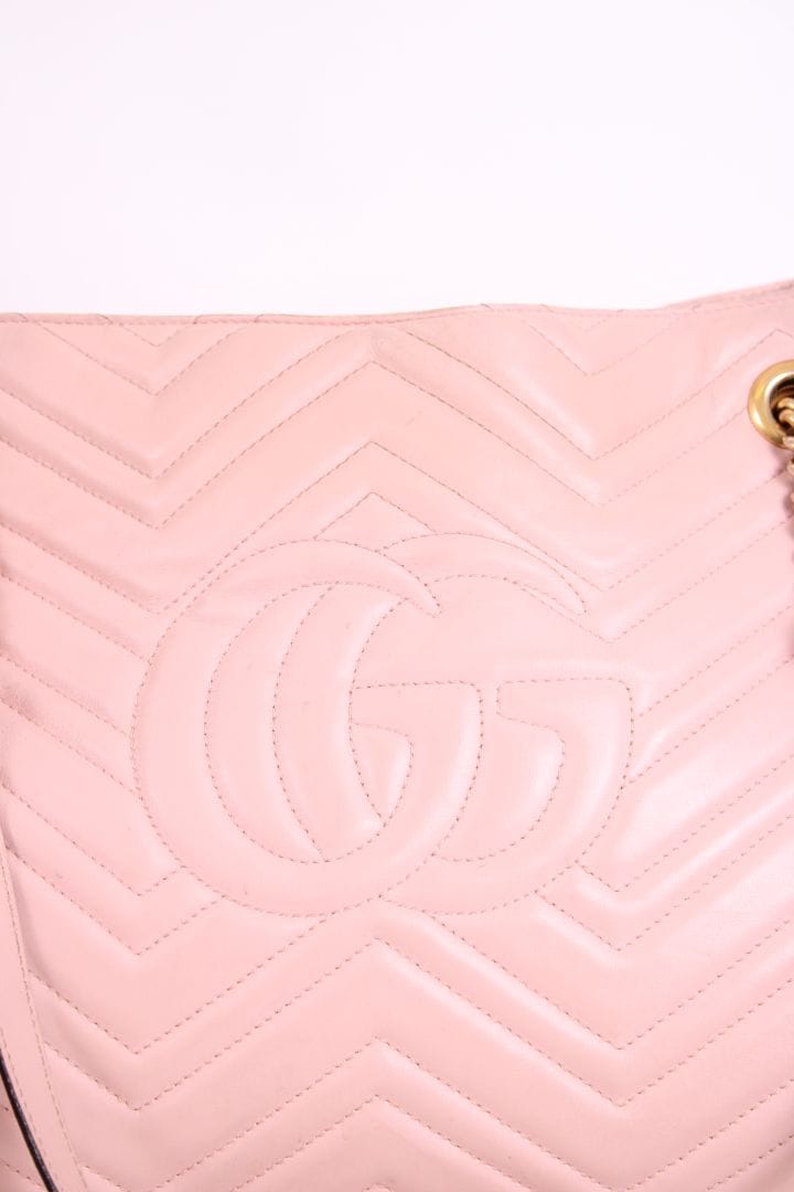 Gucci Gucci GG Marmont Shoulder Bag Pink