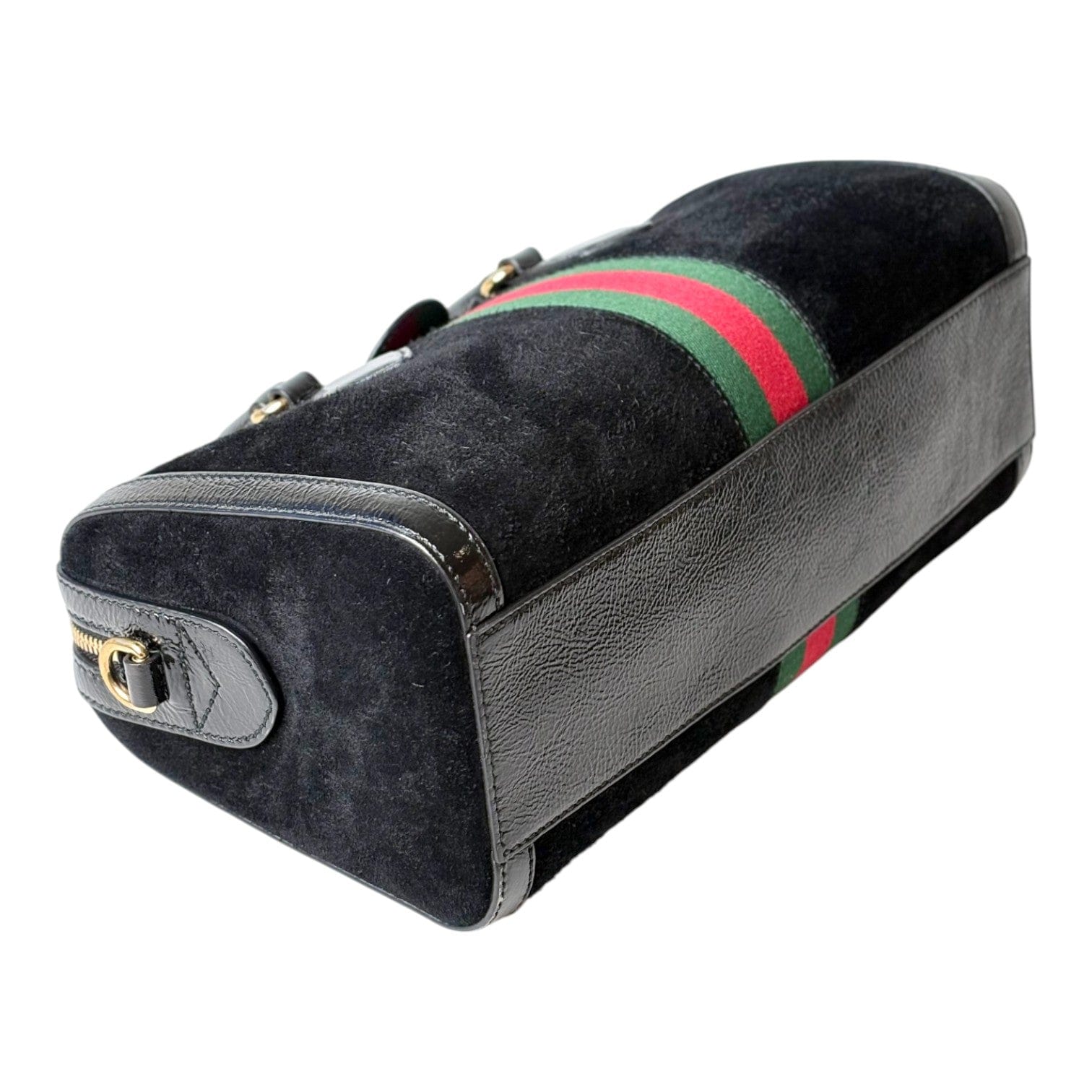 Gucci Gucci GG Medium Ophidia Suede Shoulder Bag