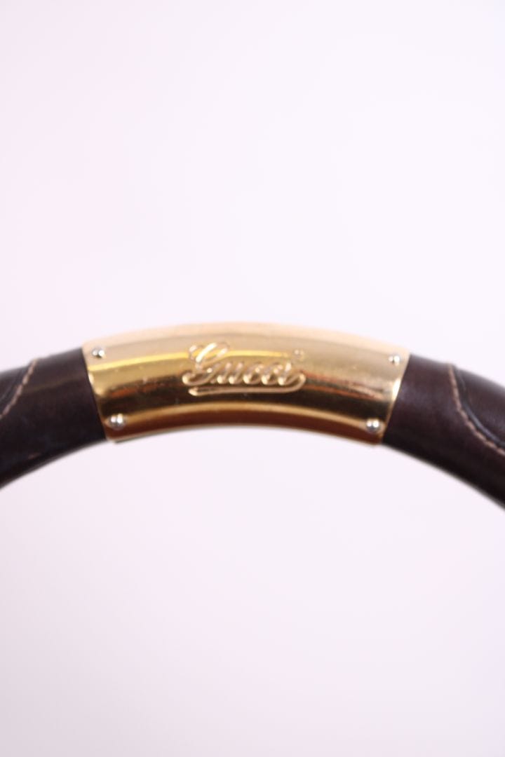 Gucci Gucci Indy Hobo Tassel Bag Brown