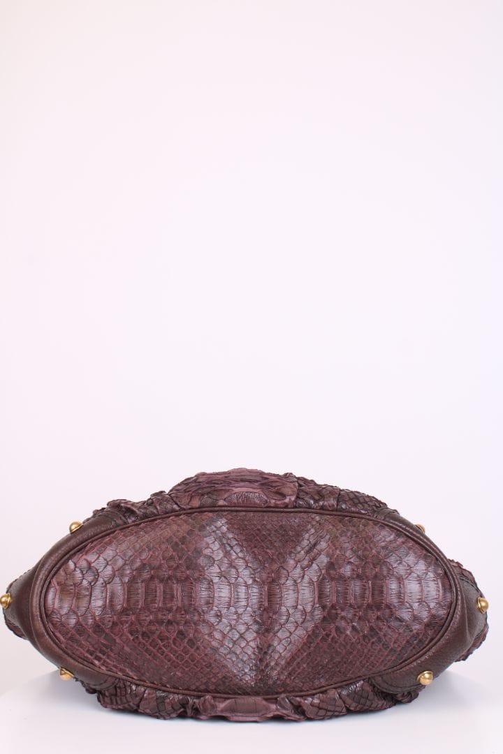 Gucci Gucci Jockey Hobo Aubergine