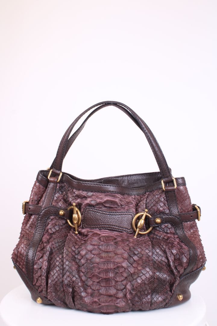 Gucci Gucci Jockey Hobo Aubergine Bella Hadid!