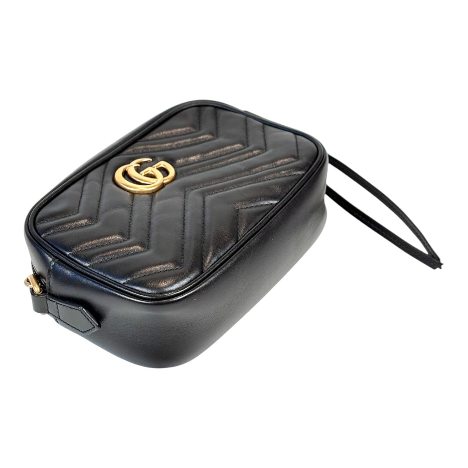 Gucci Gucci Marmont Camera Mini Black Bag