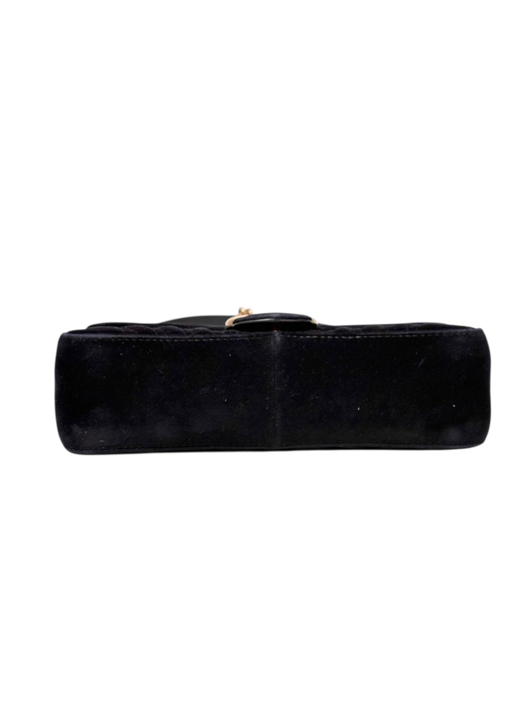 Gucci Gucci Marmont Small Bag Black Velvet
