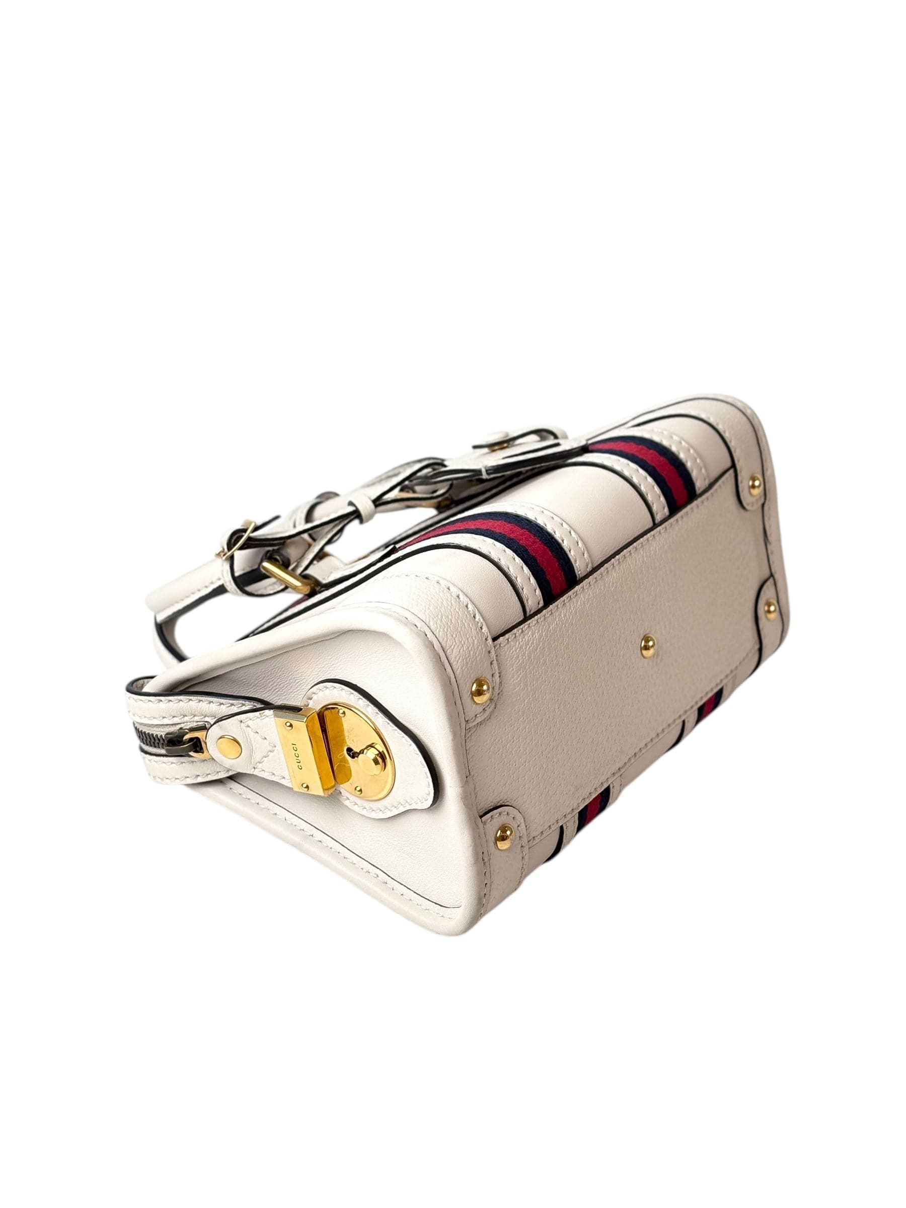 Gucci Gucci Ophidia Top Handle Bag With Strap