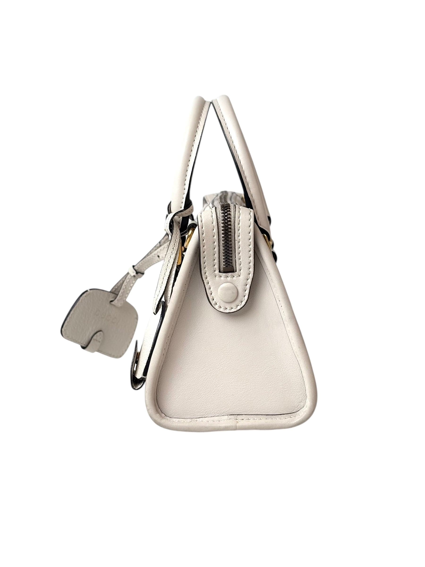 Gucci Gucci Ophidia Top Handle Bag With Strap