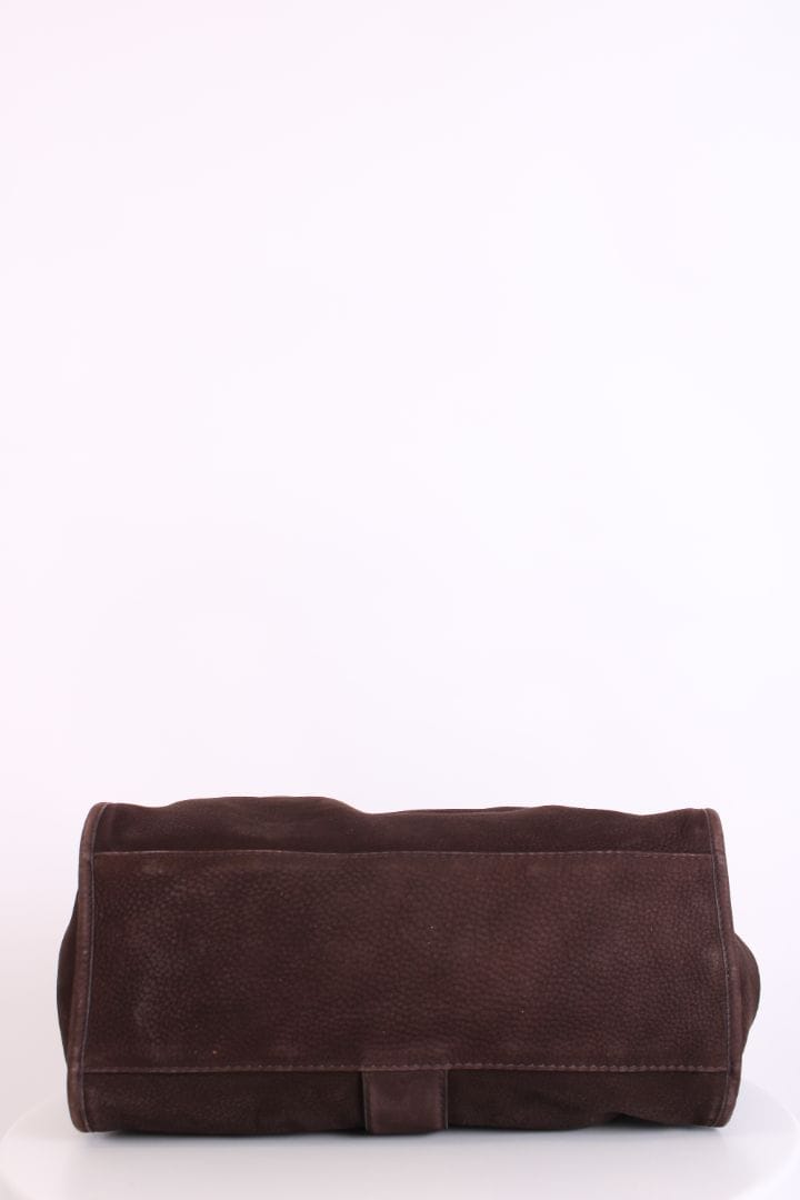 Gucci Gucci Stirup hobo bag brown suede