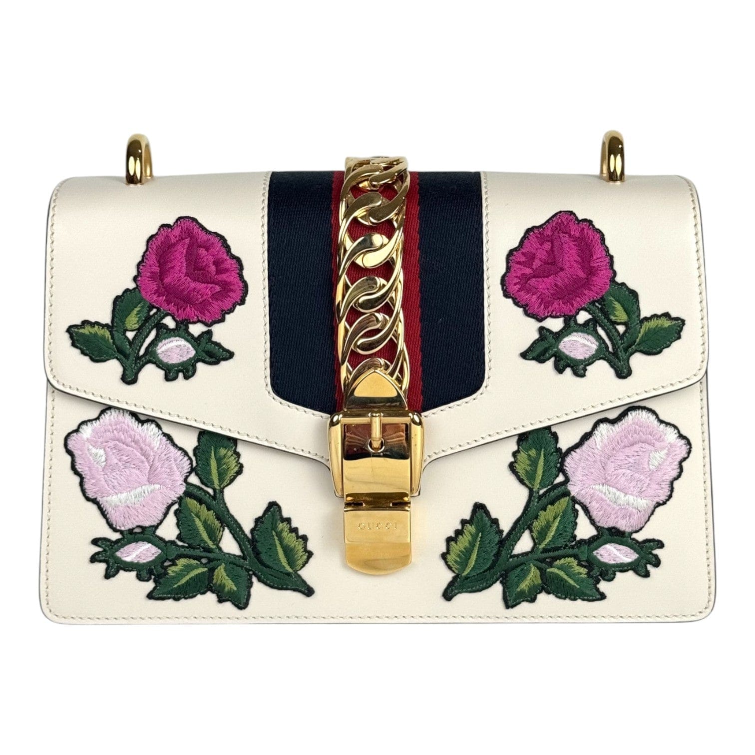 Gucci Gucci Sylvie White Small Bag
