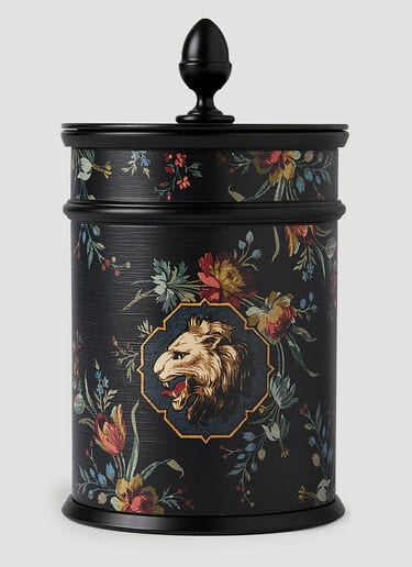 Gucci Gucci Black Metal "Grotesque Garden" Large Candle ABL0026