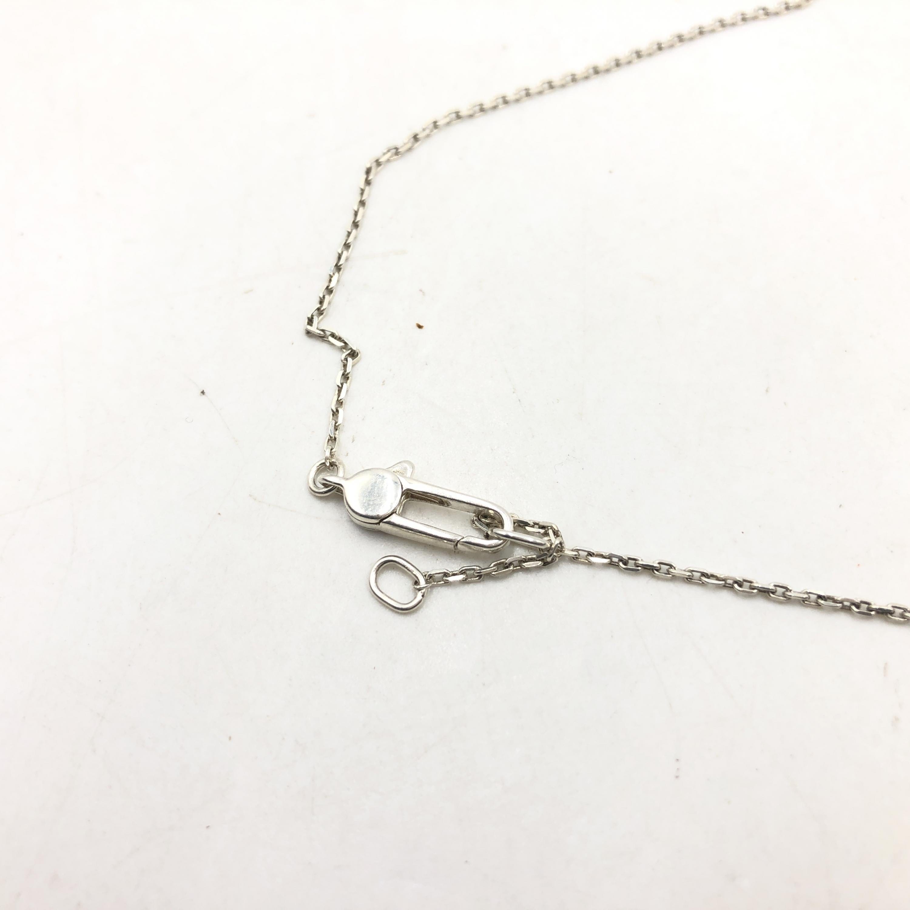 Gucci Gucci Necklace, Heart and butterfly, Silver 925 ALC3258