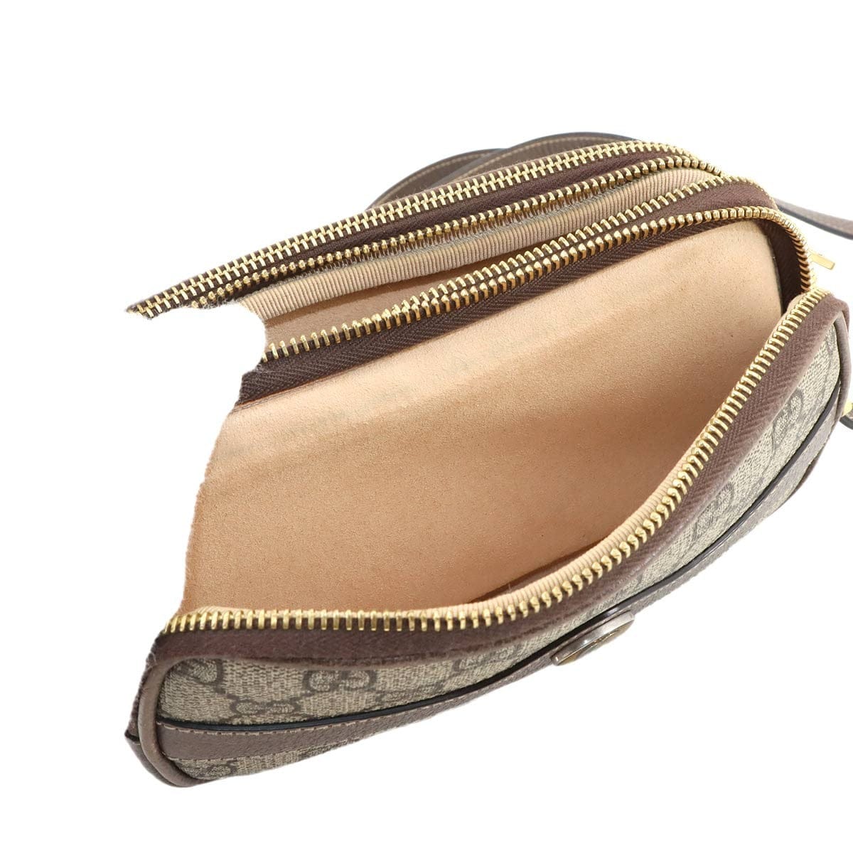 GUCCI GUCCI Ophidia Mini Shoulder Bag GG Supreme Canvas Beige Brown 546597 90296691