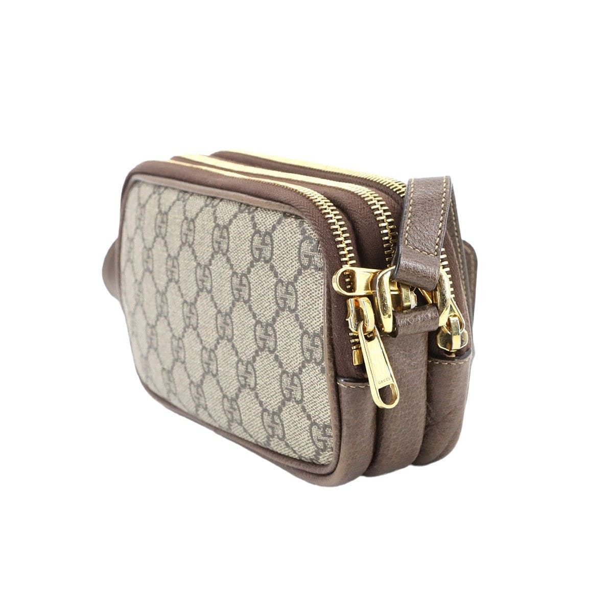 GUCCI GUCCI Ophidia Mini Shoulder Bag GG Supreme Canvas Beige Brown 546597 90296691