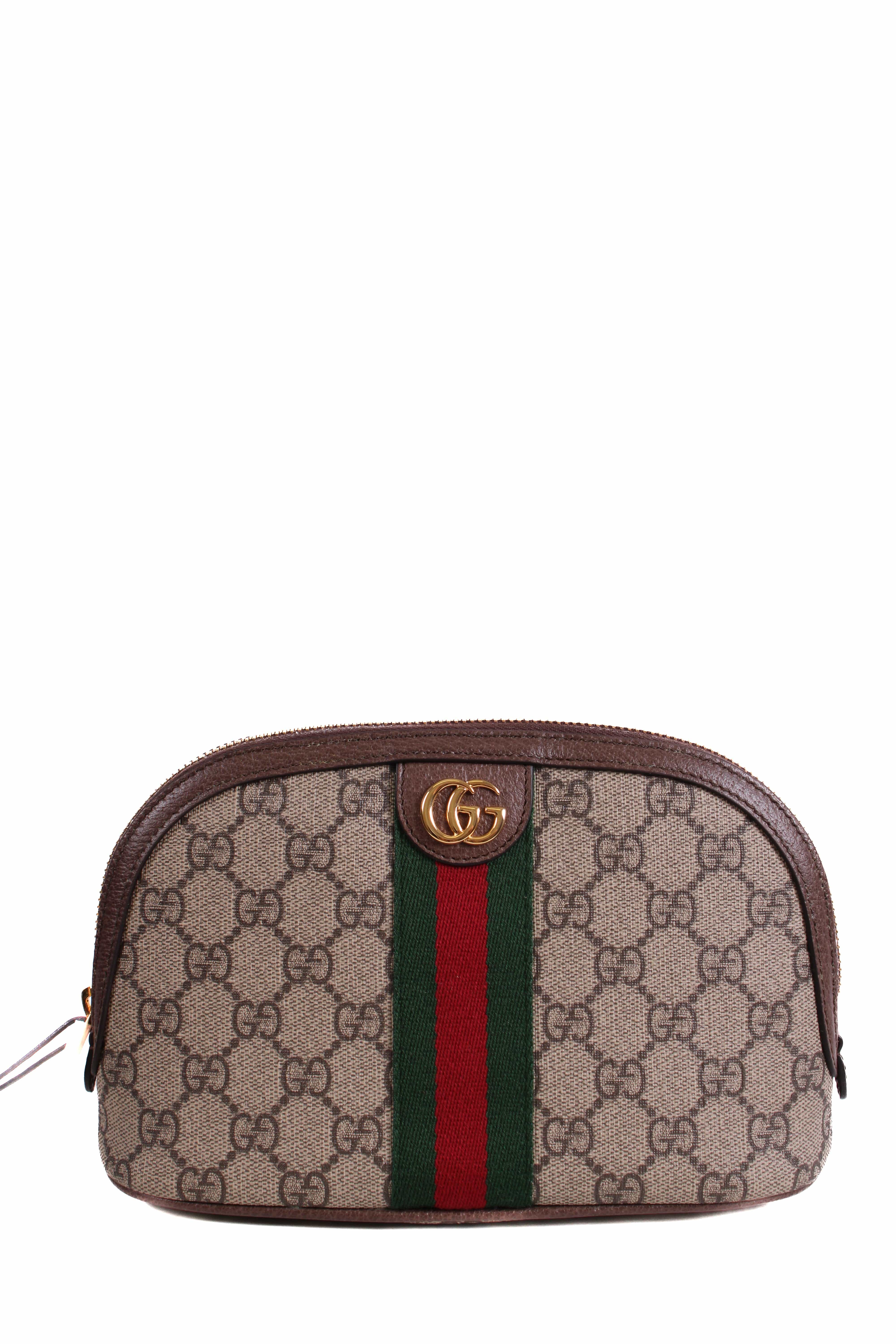 Gucci Gucci Ophidia Cosmetic Pouch Beige