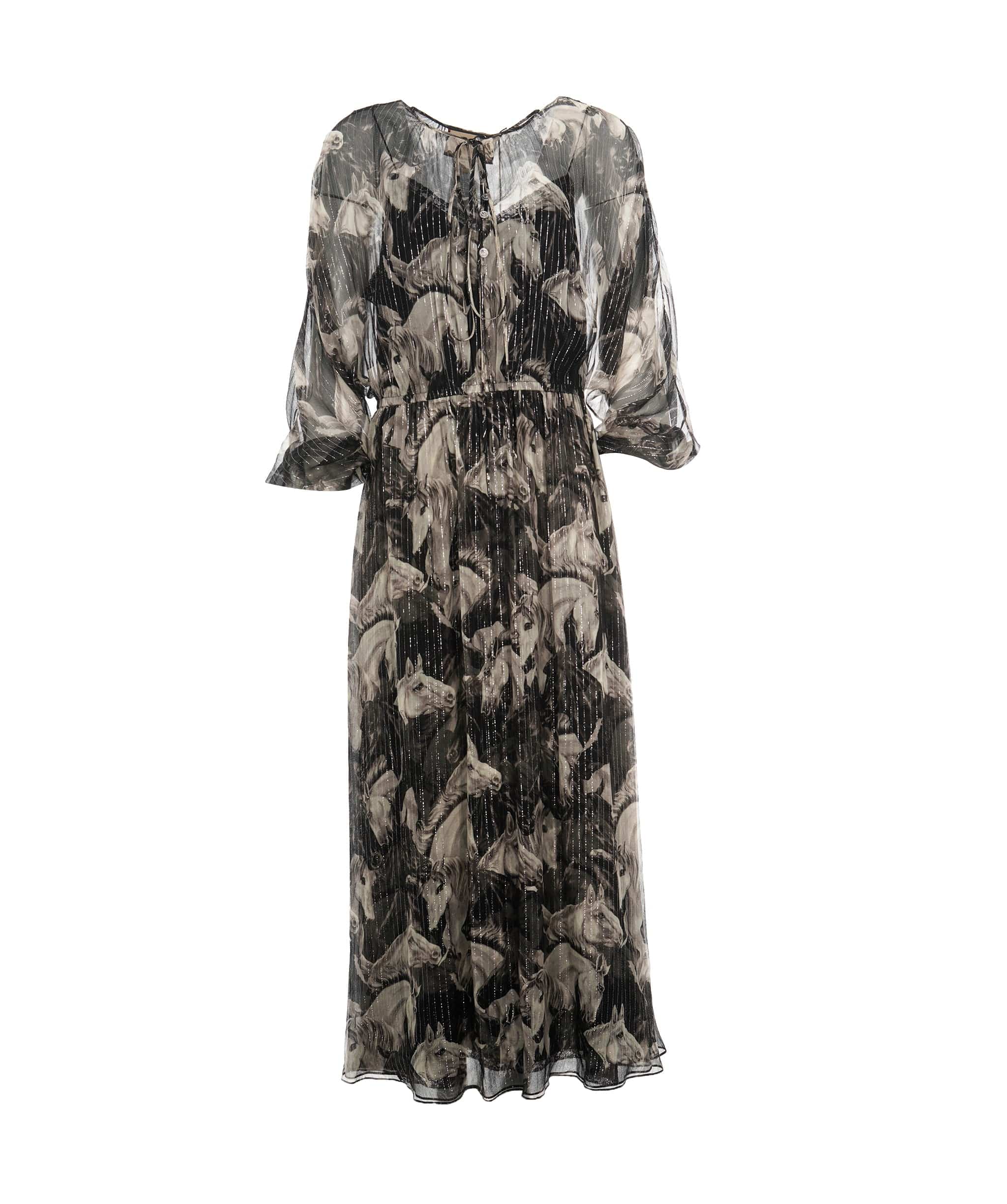 Gucci Gucci black floral dress - brand new with tags - AJC0696