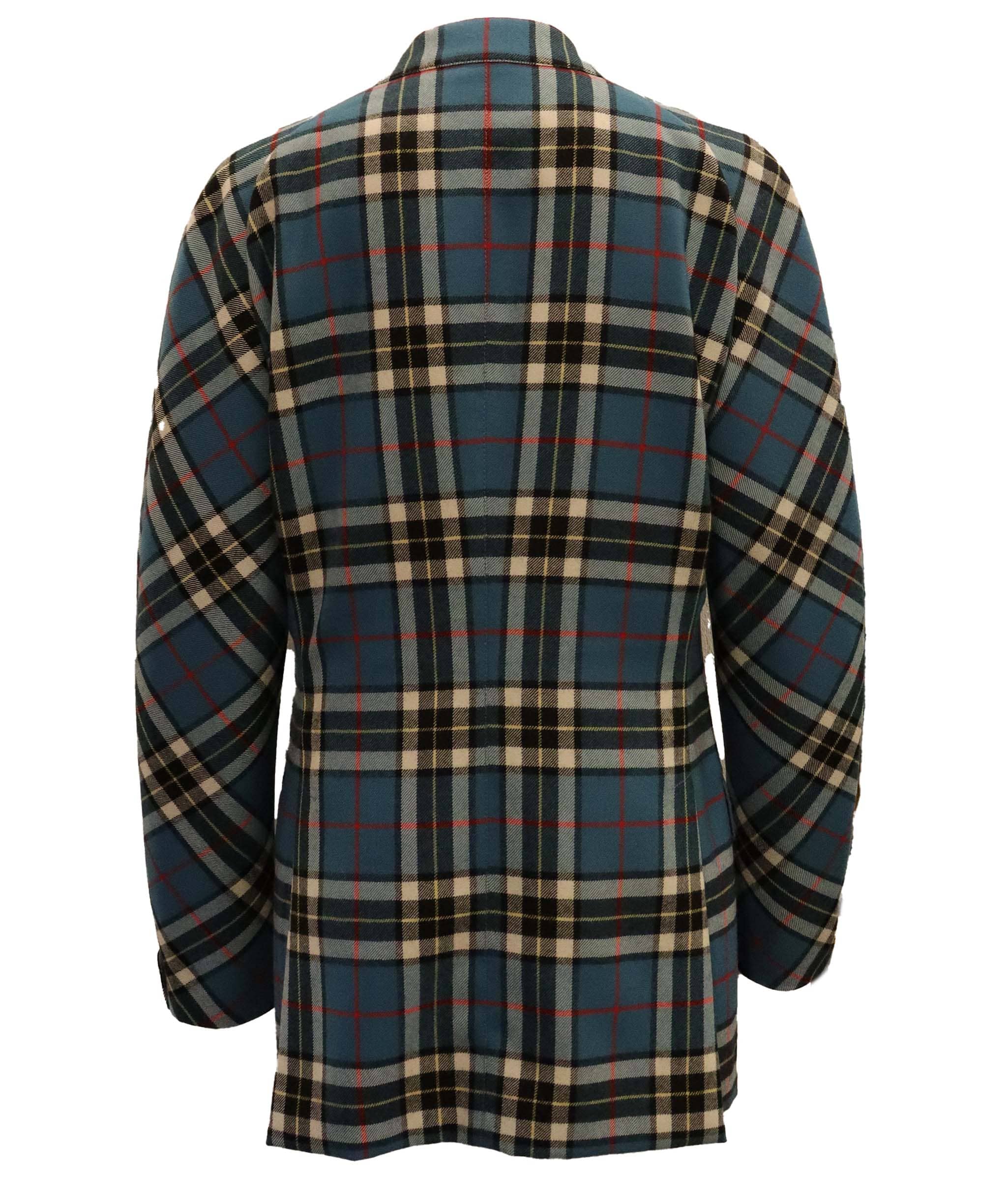 Gucci GUCCI Blue tartan jacket AGC2344