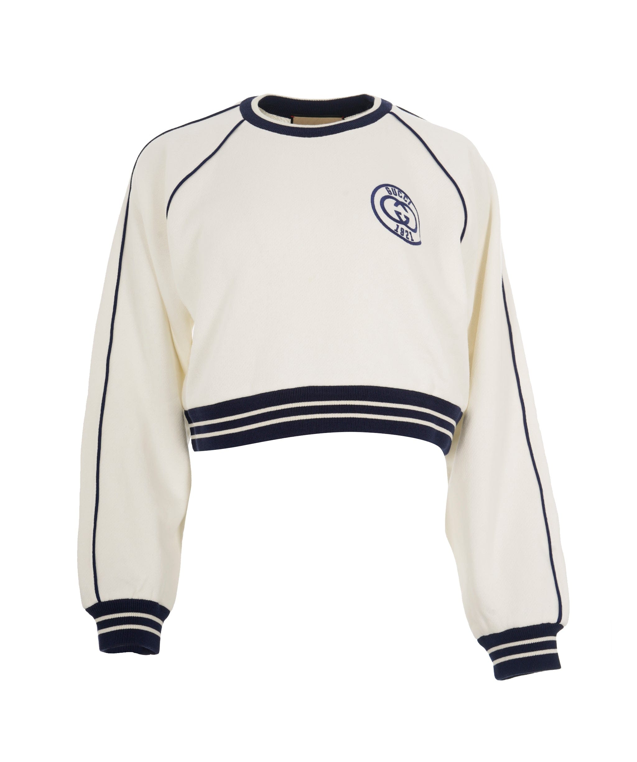 Gucci Gucci Navy and White Crewneck Jumper ALL1069