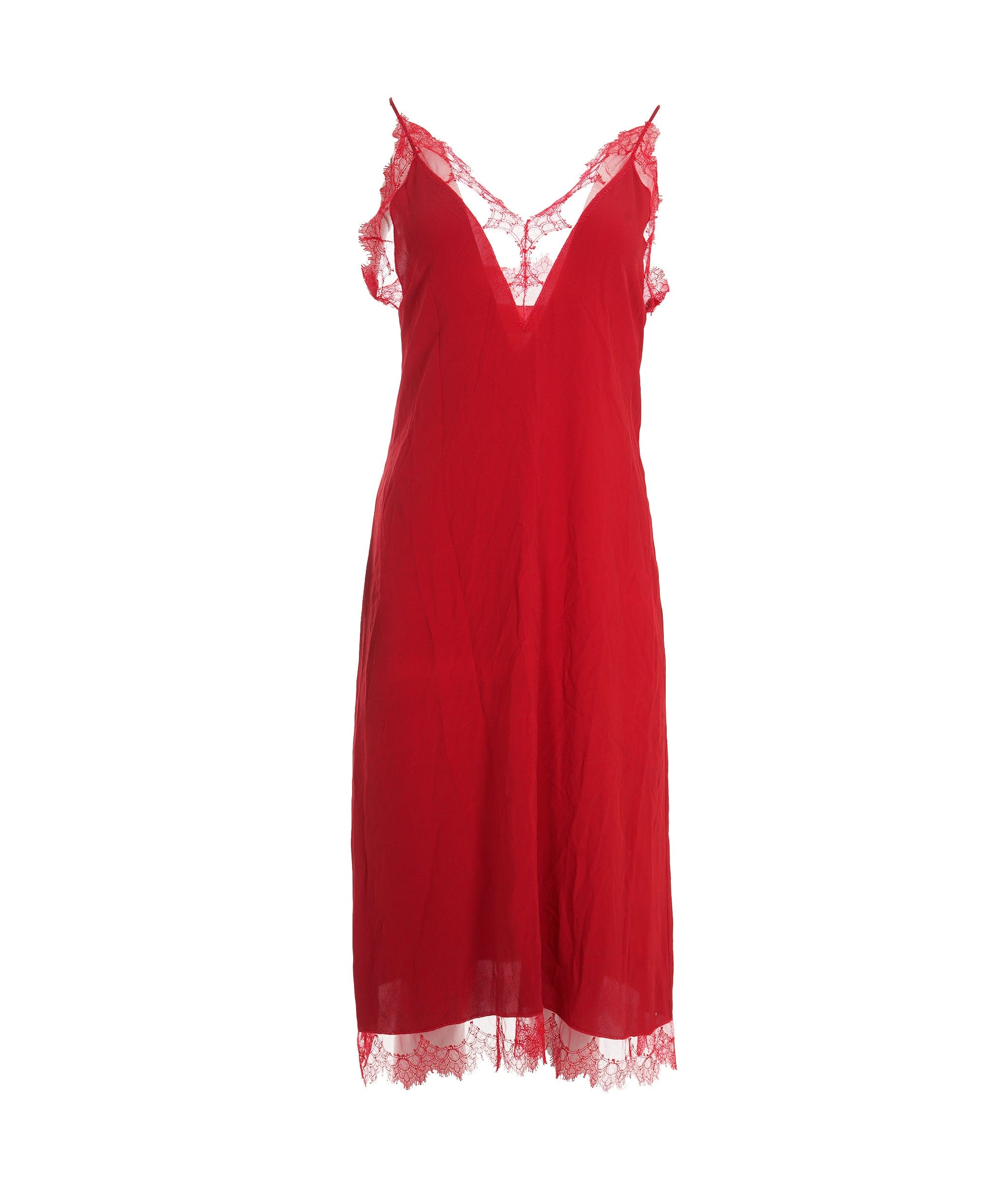 Gucci Gucci – Signature GG Monogram Jacquard Red Knit Dress ALC2424