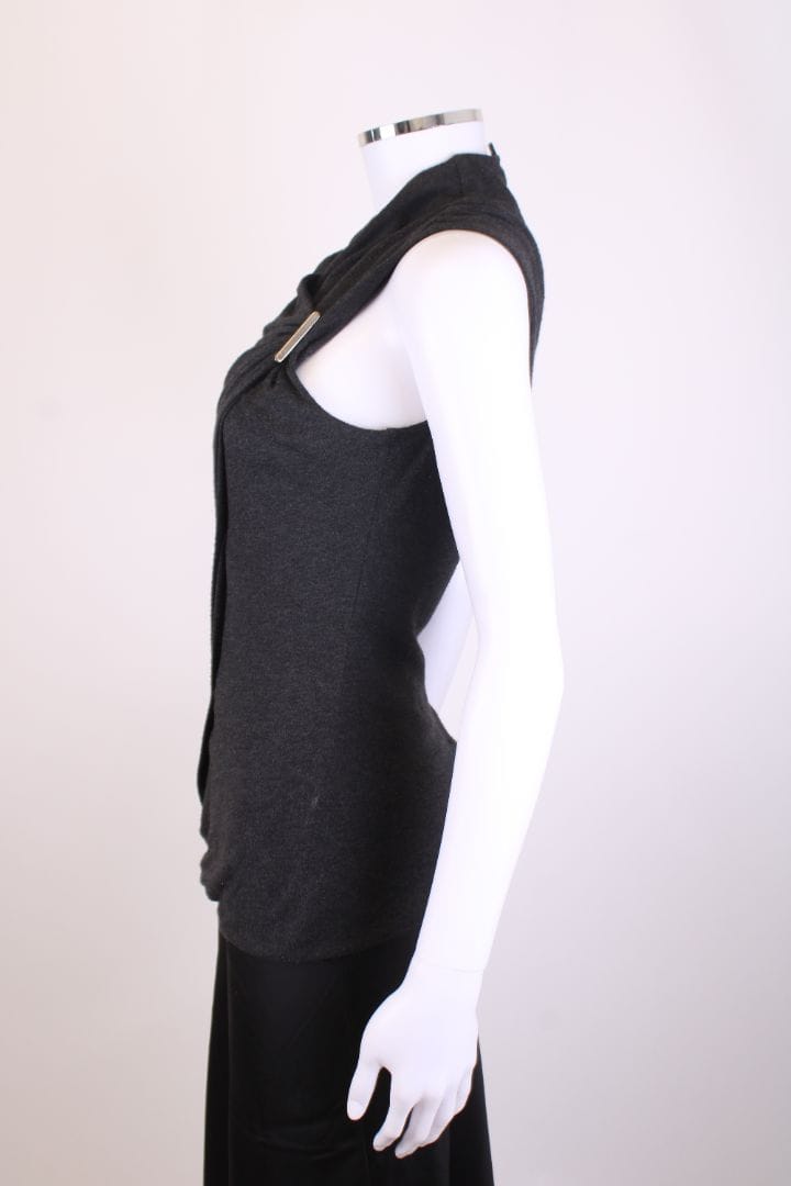 Gucci Gucci S/S Knit Top Grey S