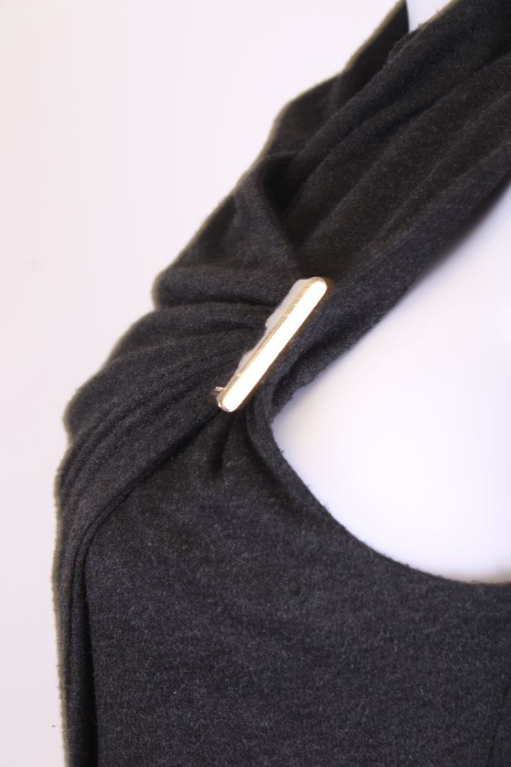 Gucci Gucci S/S Knit Top Grey S