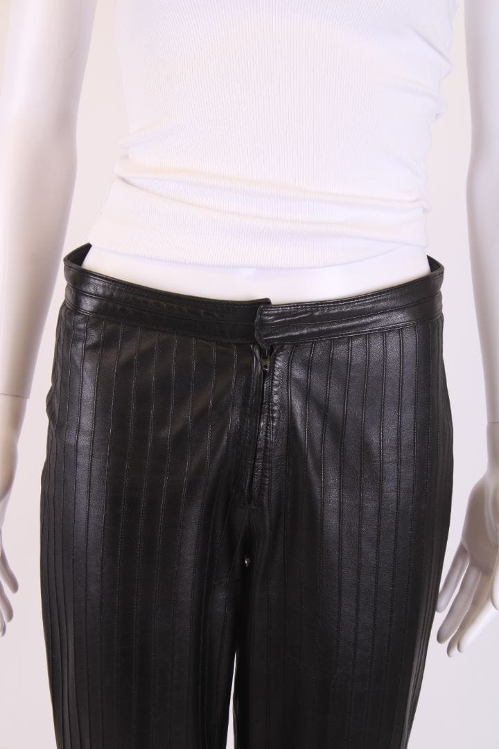 Gucci Gucci Tom Ford Leather Trousers Black 42