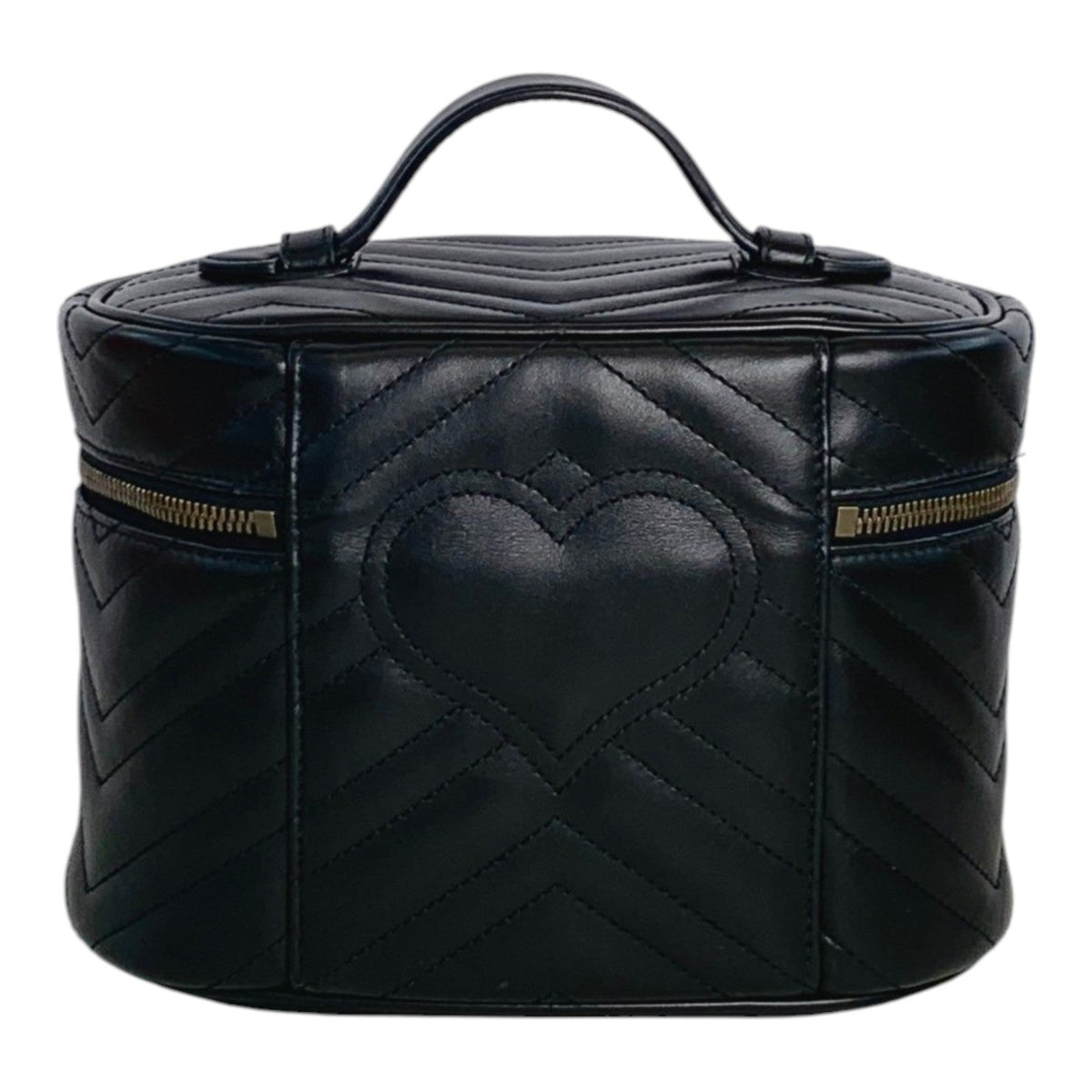 Gucci Gucci Black GG Marmont Vanity Case