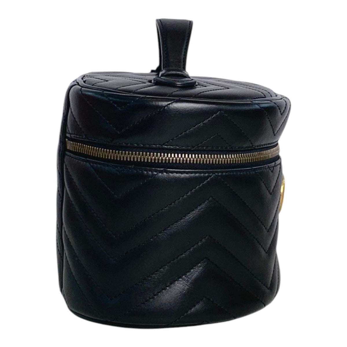 Gucci Gucci Black GG Marmont Vanity Case