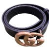 Gucci Black GG Belt 100cm