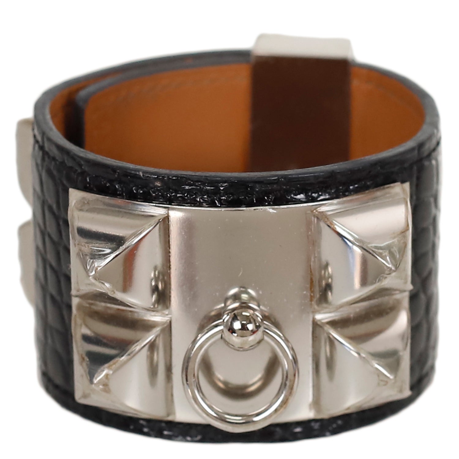 Hermès Alligator Collier de Chien Bracelet HER05280A