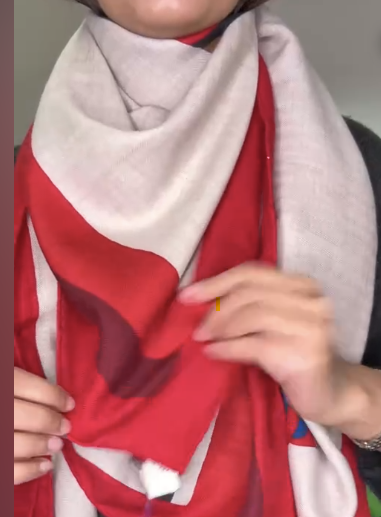 Hermès Châle 140 cashmere scarf ALC3612