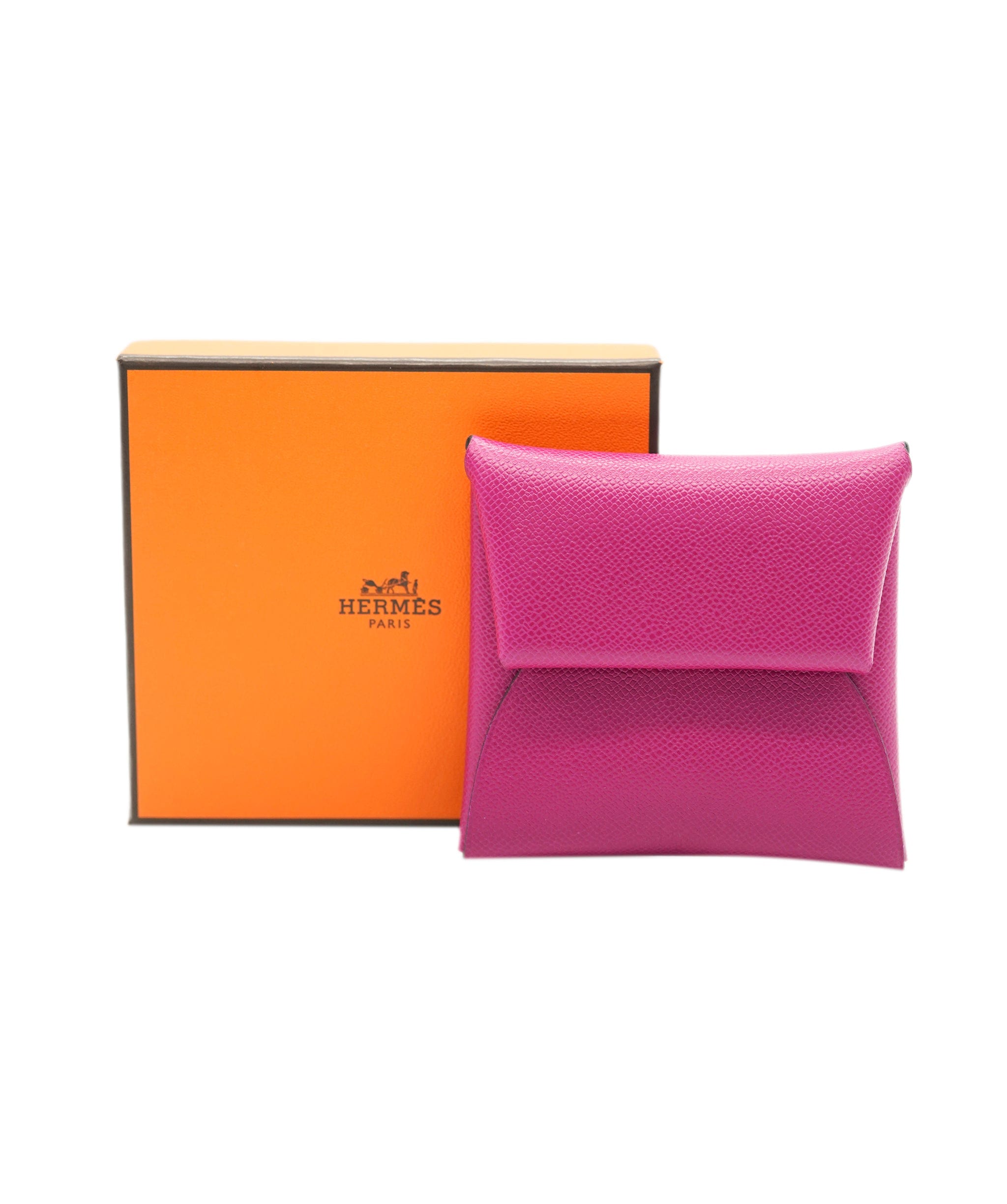 Hermès DO NOT LIST Hermès Bastia Coin Purse - Magenta ALC2155
