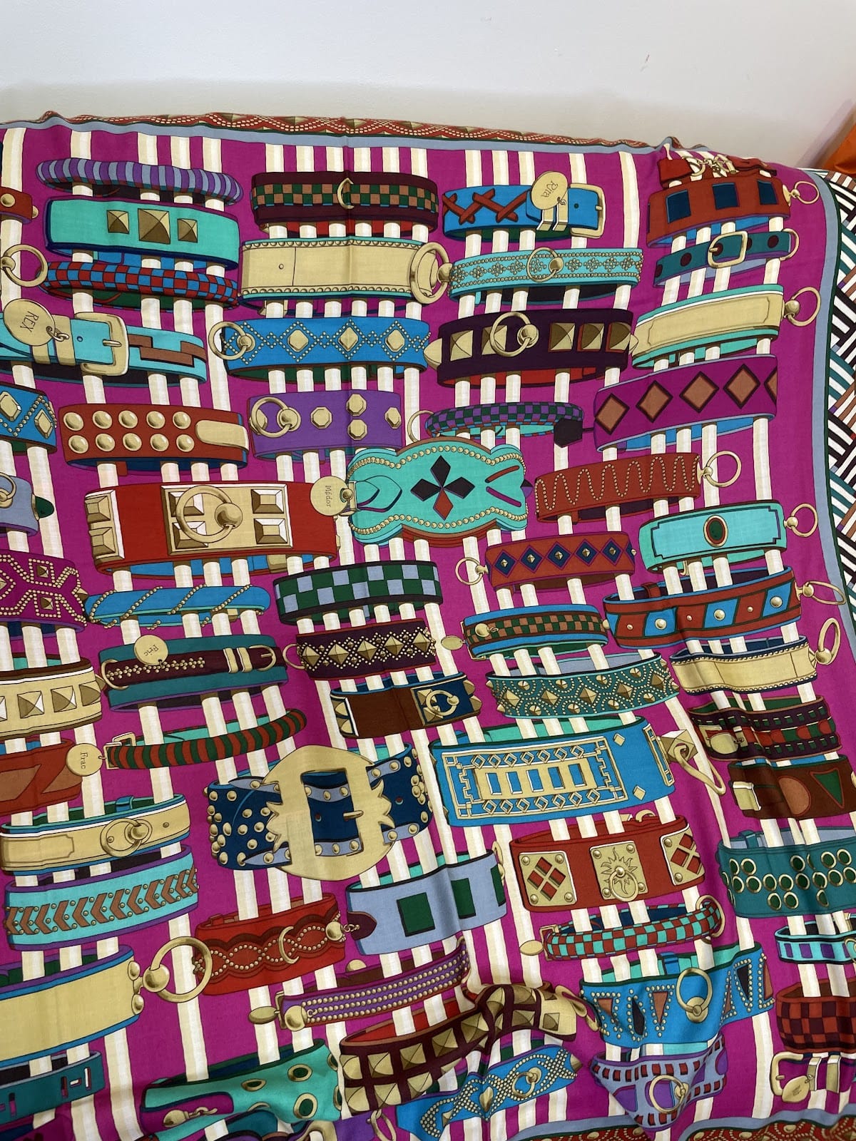 Hermes Hermes 140*140 Cashmere Scarf ALC3708