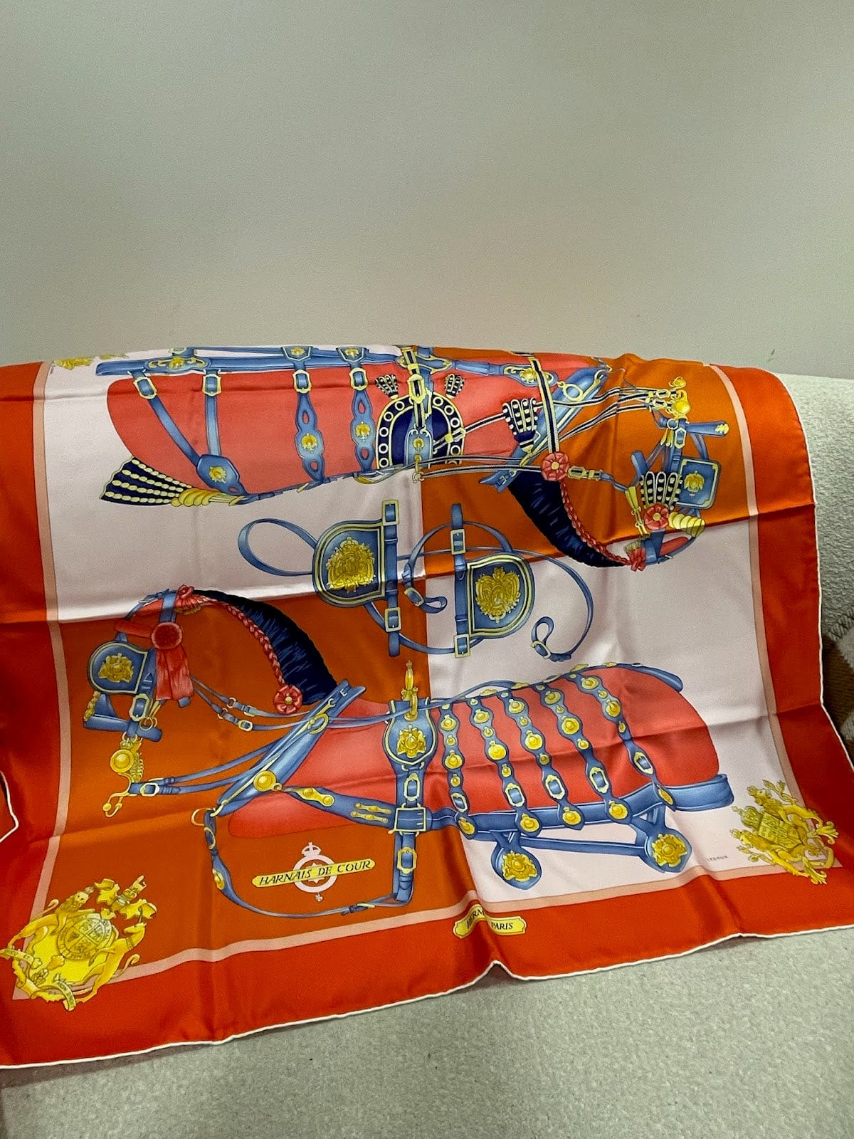 Hermes Hermes 90* 90 Silk Scarf ALC3746