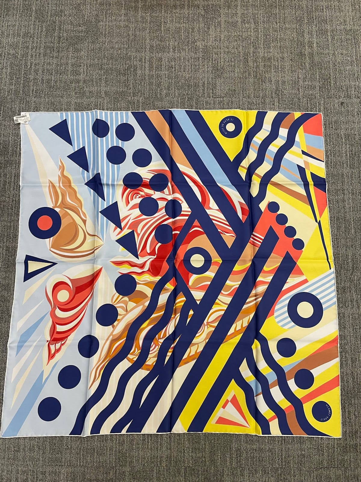 Hermes Hermes 90* 90 Silk Scarf ALC3749