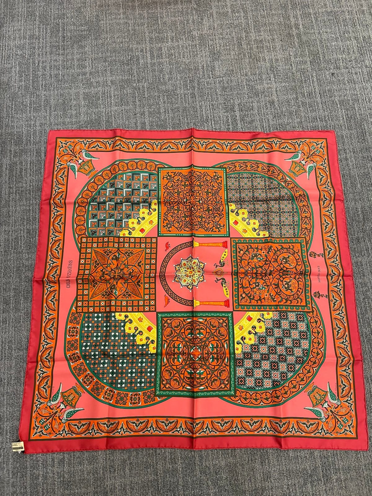 Hermes Hermes 90* 90 Silk Scarf ALC3753