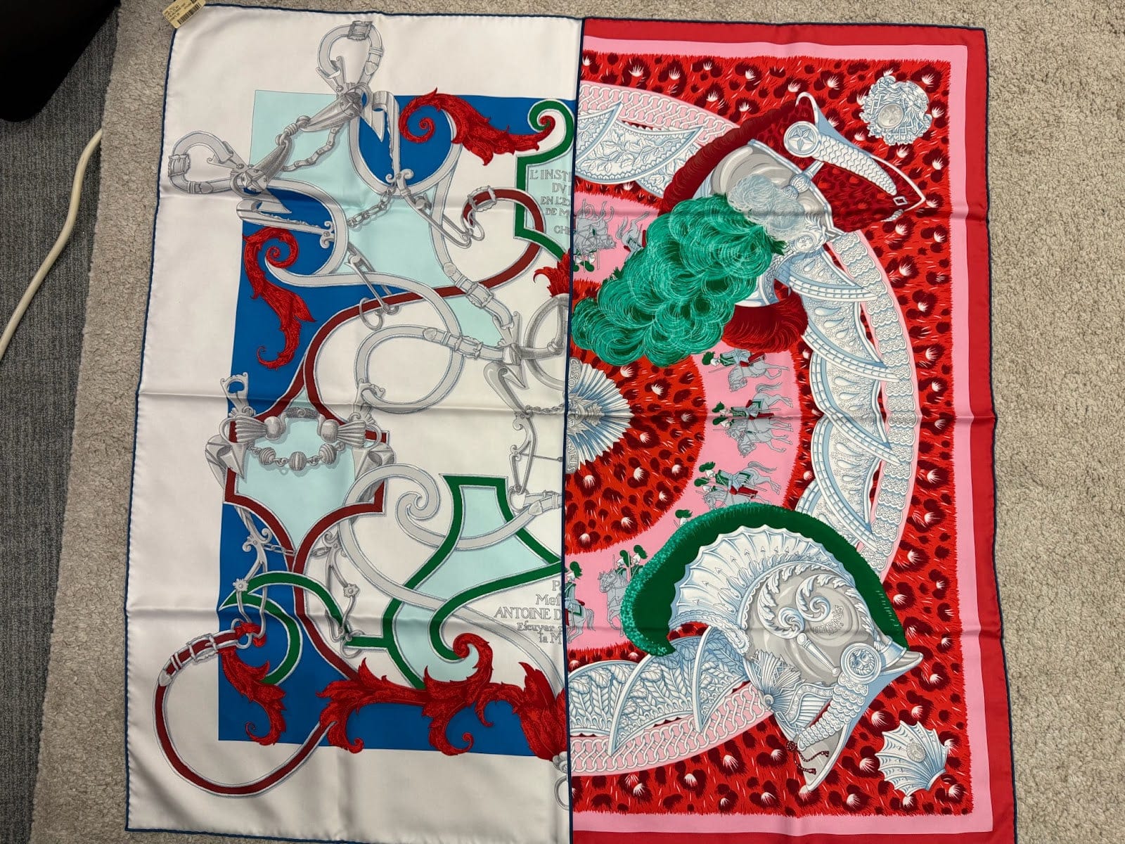 Hermes Hermes 90* 90 Silk Scarf ALC3760