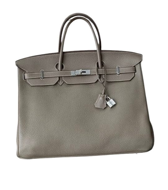 Hermès Hermes Birkin 40 Etoupe Togo PHW SYCYB1043