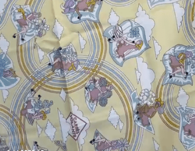 HERMES HERMES Carre 65 Silk Yellow B0725CSPSD