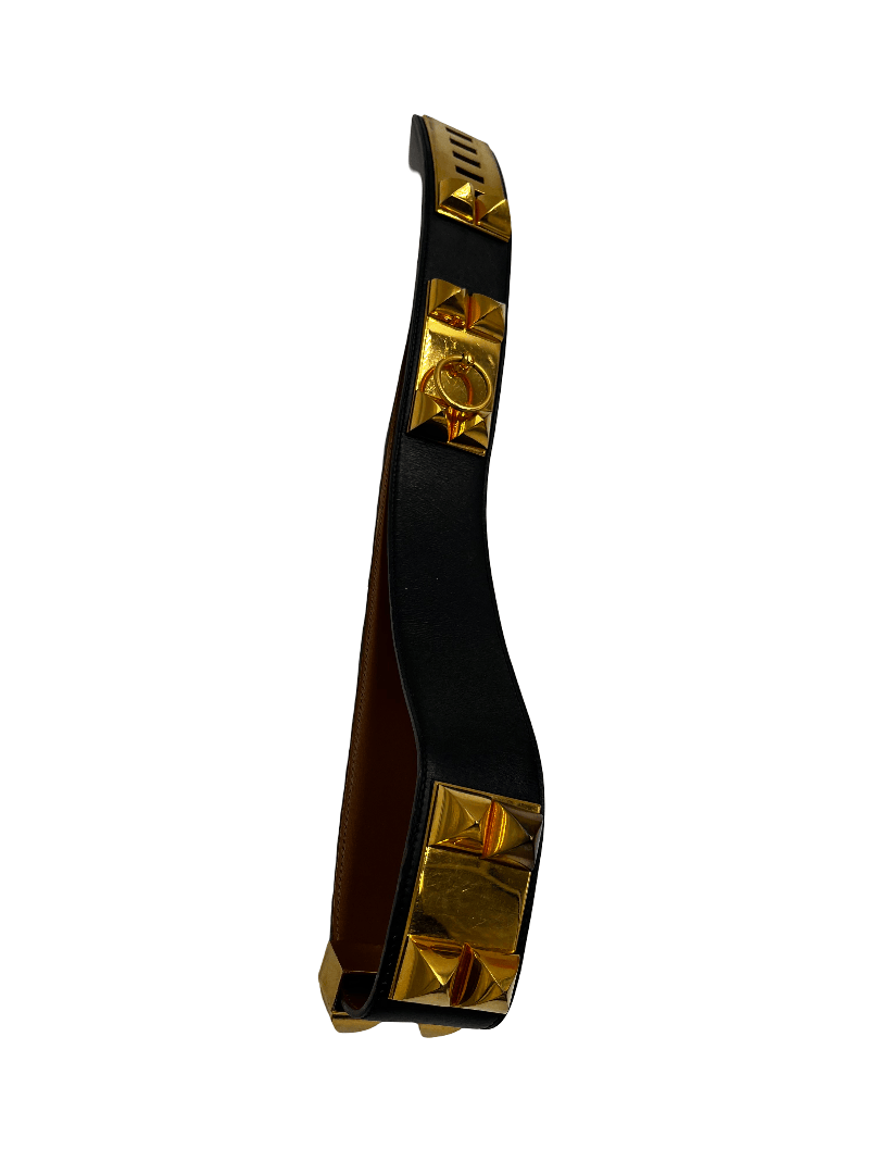 Hermes Hermès Ceinture en cuir Collier de chien 85cm - 34inches - sf3hdjnsoa