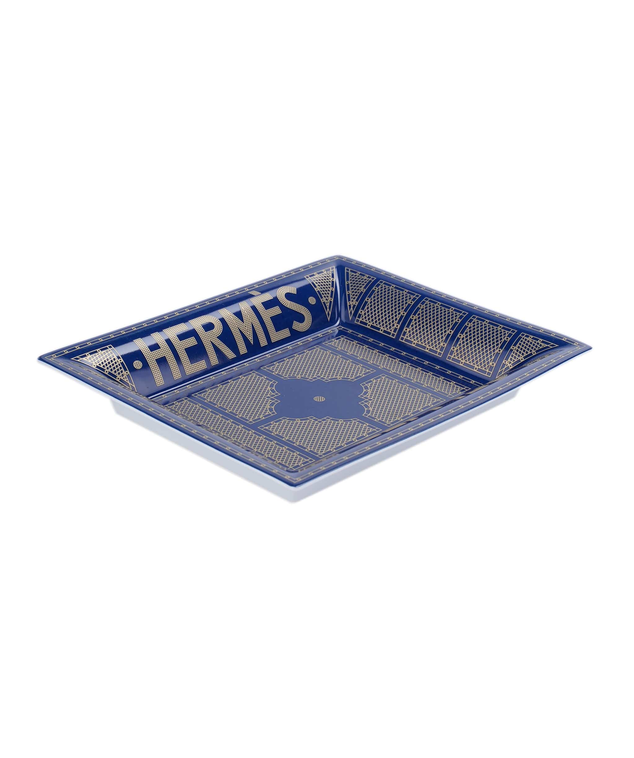 Hermès Hermes Change Tray Hermes Sellier Blue Roi 014034AG