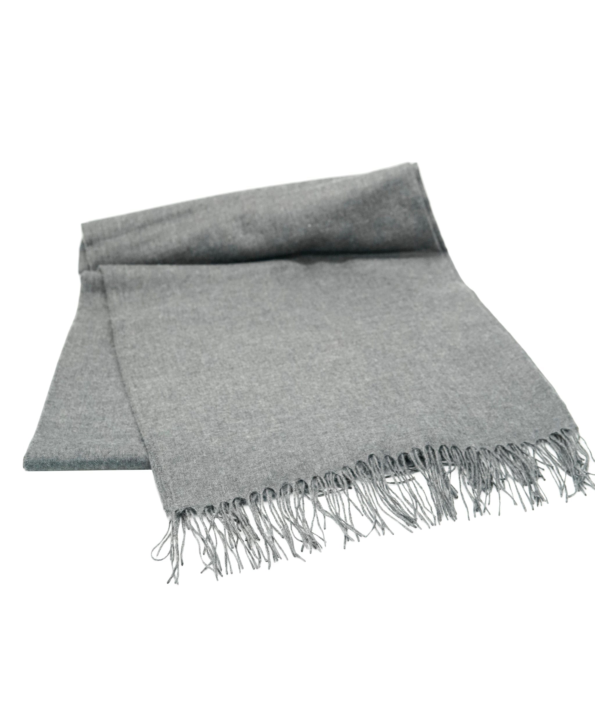 Hermès Hermes charcoal grey cashmere scard - AJC0918