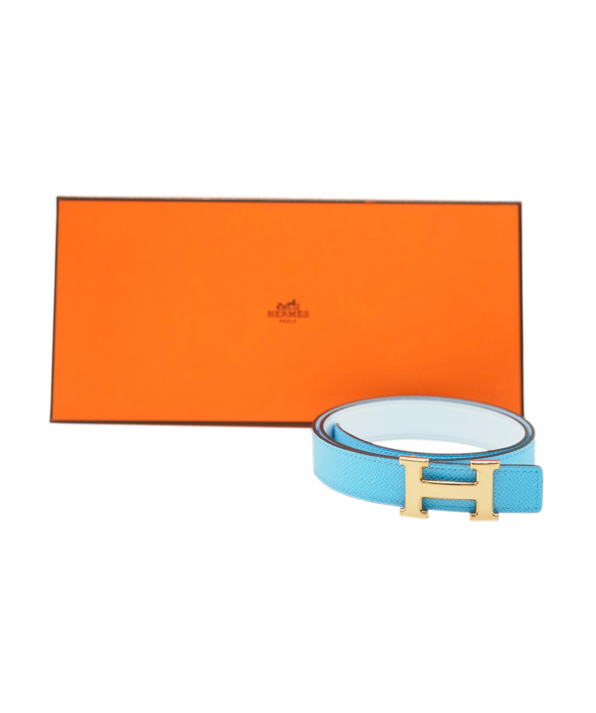 Hermès Hermès Constance Belt - Blue - 75cm ALC2135