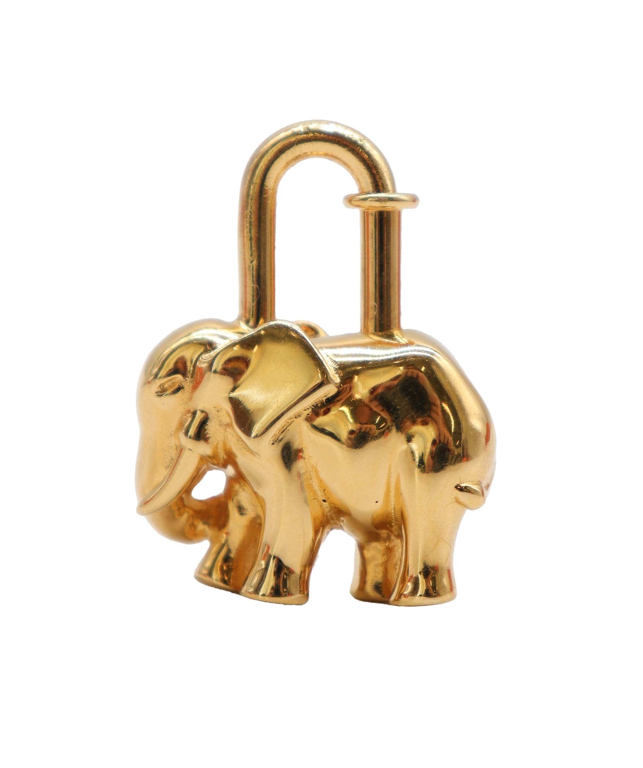 Hermès Hermes Exoticism Elephant Gold 1988 Cadena DXBS3639