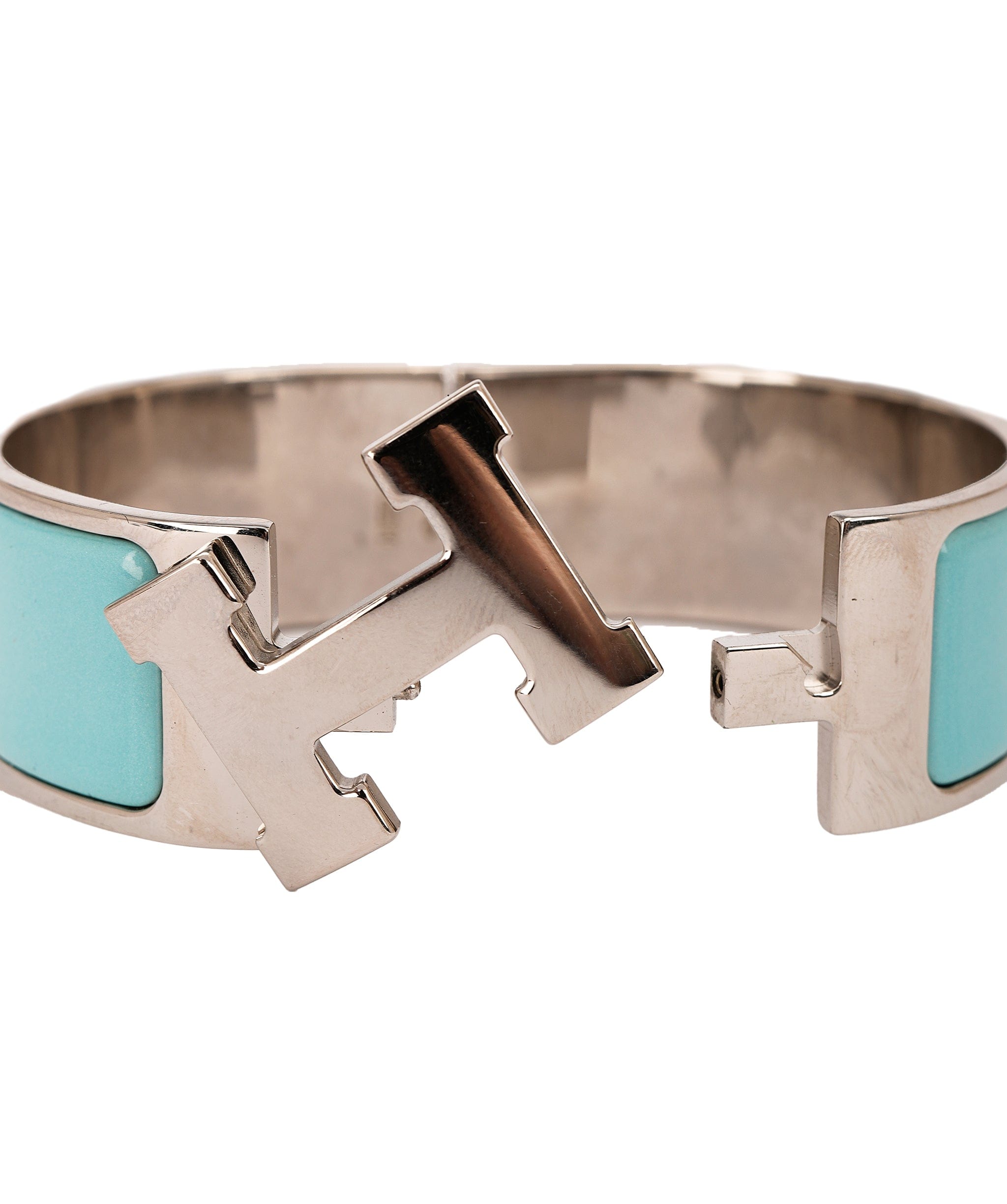 Hermès Hermes H Clic Clac Blue SHW ALC1467