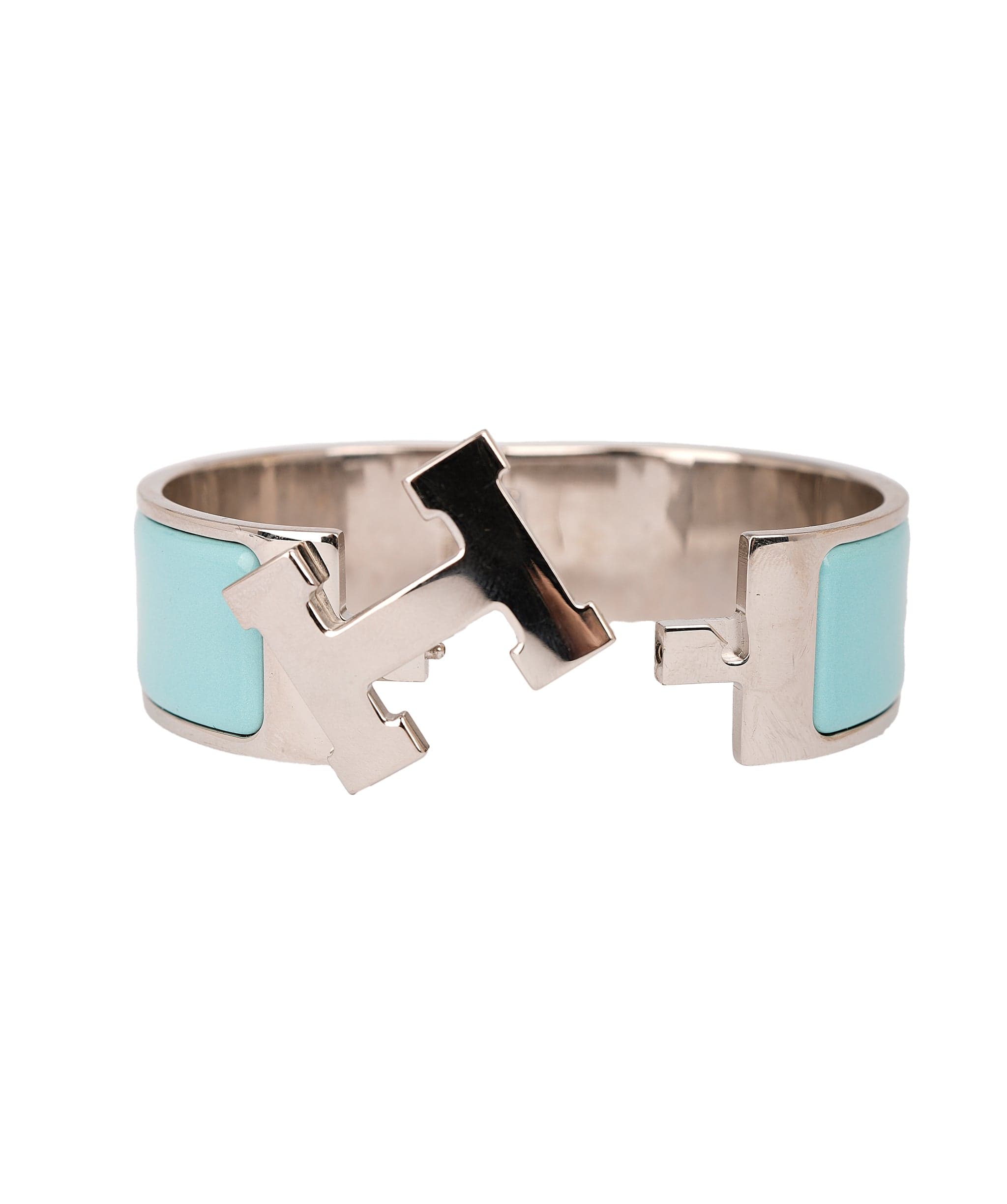 Hermès Hermes H Clic Clac Blue SHW ALC1467