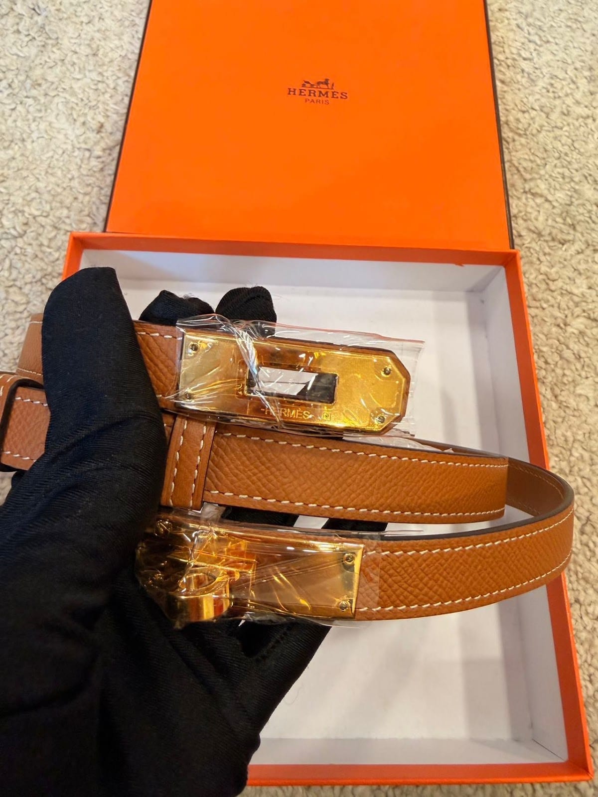 Hermes Hermes Kelly Belt ALC3994