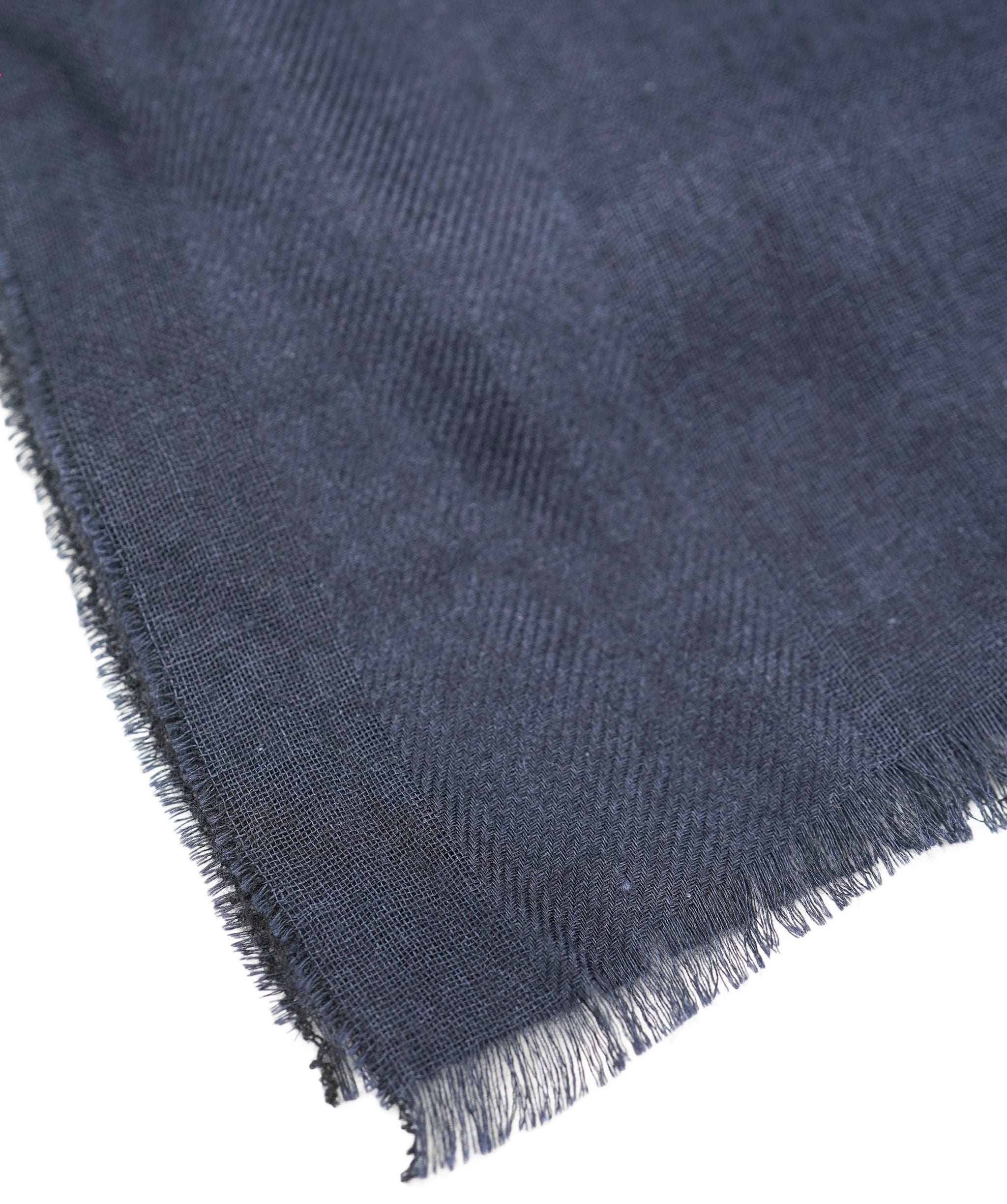 Hermès Hermes navy cashmere scarf - AJC0917