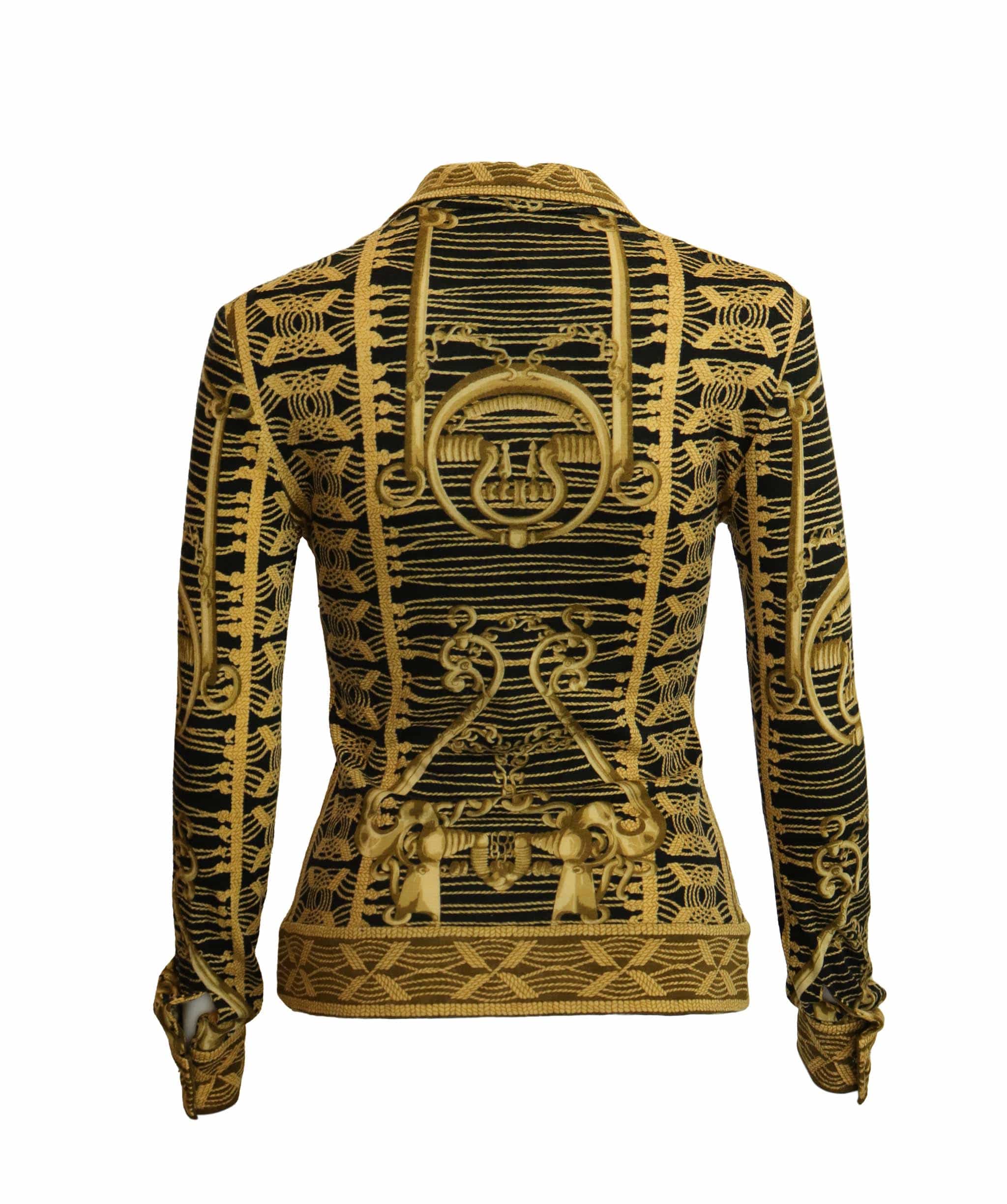 Hermes Hermes polo yellow and gold AGC2946