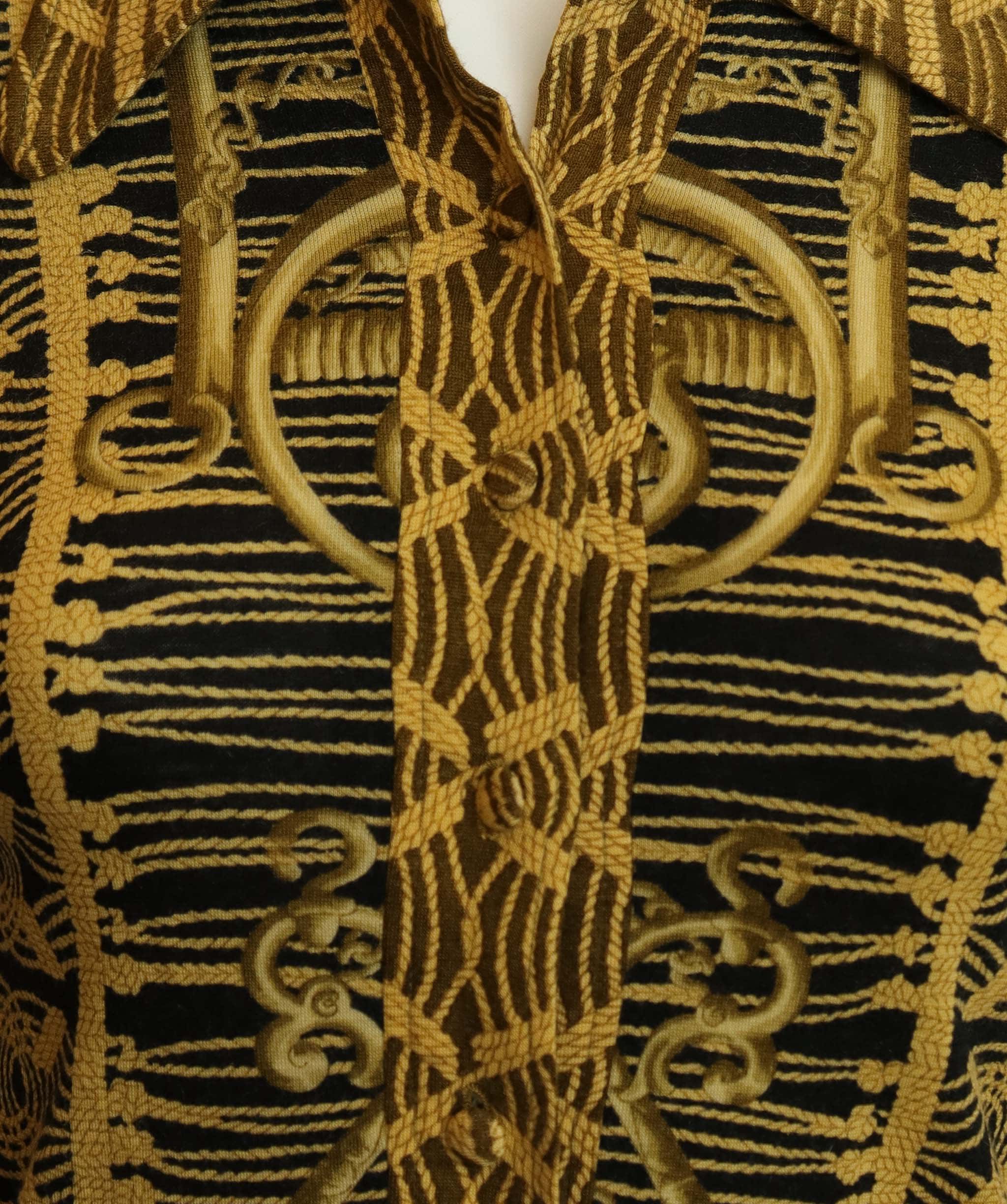 Hermes Hermes polo yellow and gold AGC2946