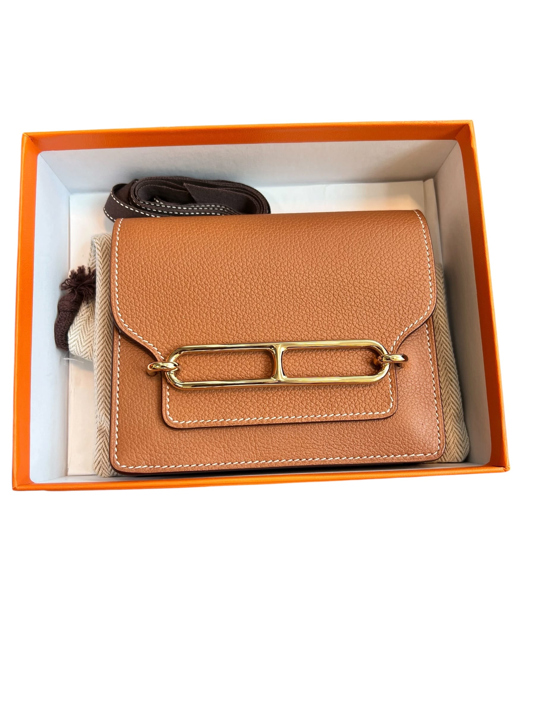 Hermes Hermes Roulis Slim Gold Evercolour PBHW #Z SSLG1009